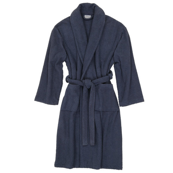 Linum Home Textiles Cotton Terry Cloth Bathrobe with Pockets Wayfair